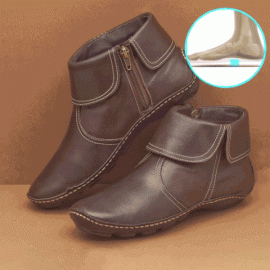 Women Casual Plain All Season Commuting Closed Toe PU Vintage Style Rubber Classic Boots Boots