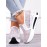 Breathable Floral Embroidery Slip-on Muffin Sneakers